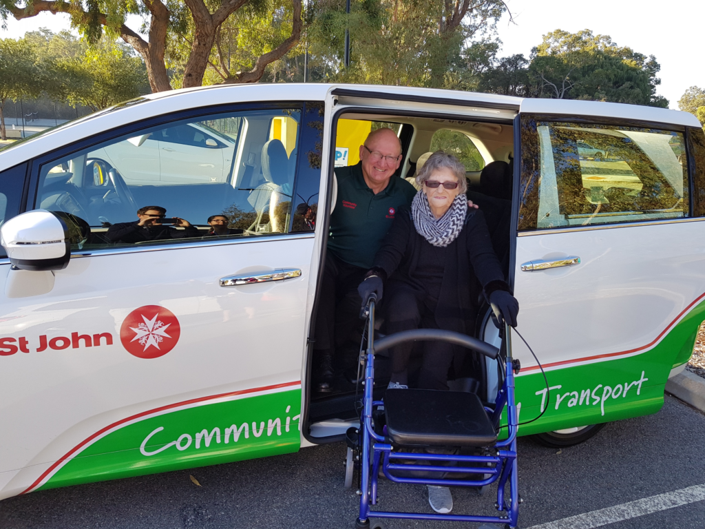 Community transport volunteer awarded for lifesaving actions - St John ...