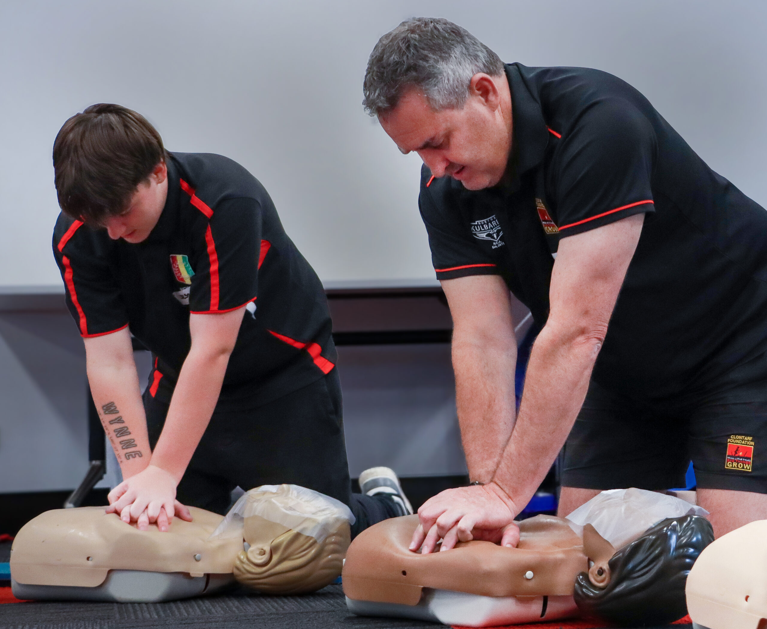 Northam First Aid training – Guy who used FA to save a life